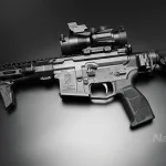 Karabinek AR-15 MILICON Bravo 10.5″ — kompletny setup z modyfikacjami